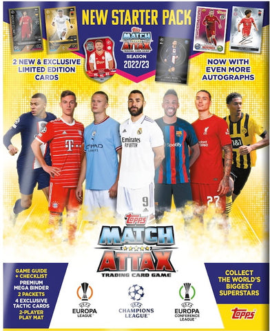 Topps Match Attax UEFA CL&EL 2022/23 Starter Pack