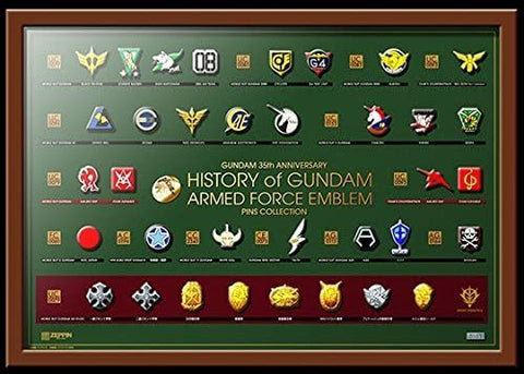 Gundam 35th Anniversary Pins Collection