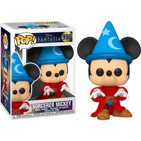 Funko POP! (990) Disney Fantasia 80 Anni Sorcerer Mickey