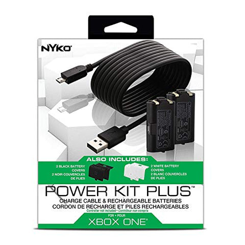 XBox One  Nyko Power Kit Plus ( Batt Cover + Battery, Cable)