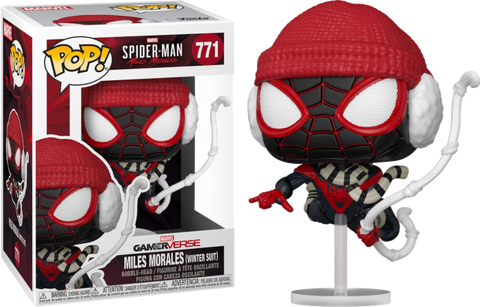 Funko POP! (771) Spider-Man Miles Morales Game Winter