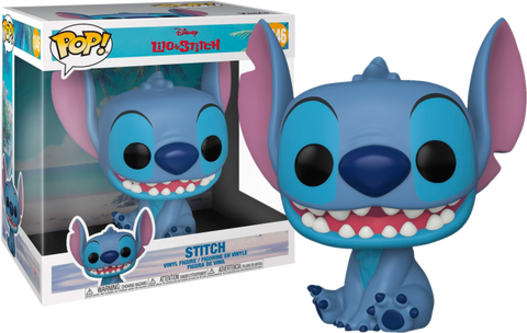 Funko POP! (1046) Lilo & Stitch Stitch 10-Inch Pop!