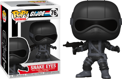 Funko POP! (76) G.I. Joe Version 1 Snake Eyes