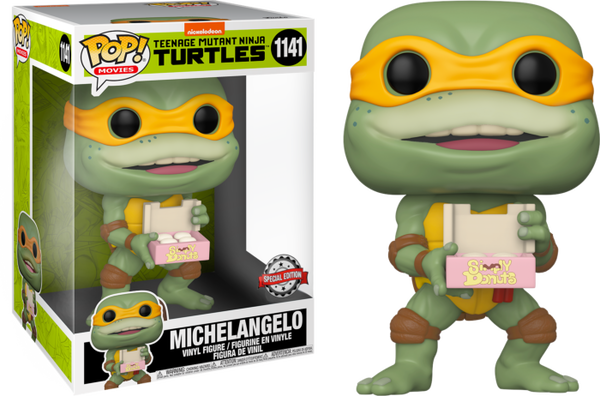 Funko POP! (1141) Teenage Mutant Ninja Turtles 2 Michelangelo 10-Inch ...