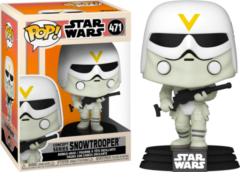 Funko POP! (471) Star Wars: Concept Series Snowtrooper