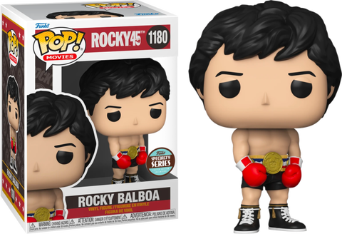 Funko POP! (1180) Rocky 45th Rocky Balboa Gold Belt Specialty