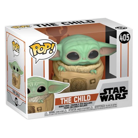 Funko POP! (405) Star Wars The Mandalorian Child with Bag