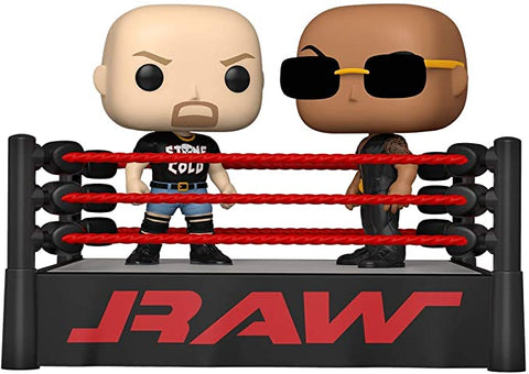 Funko POP! WWE The Rock Vs. Stone Cold Steve Austin