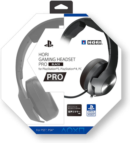 PS5/PS4 Hori Gaming Headset Pro - Black