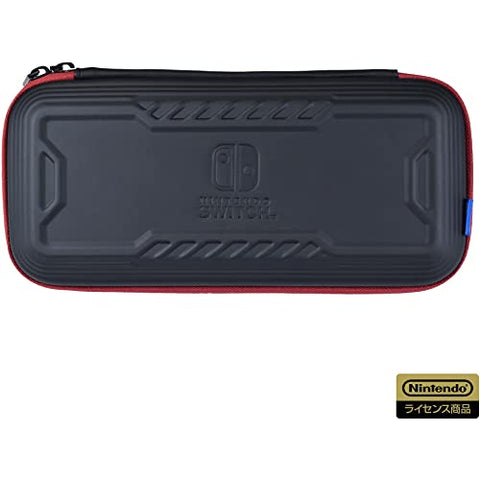 Nintendo Switch Oled Absorption Tough Pouch - Red/ Black