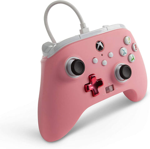 XBox Series X/S PowerA Enhanced Wired Controller - Pink