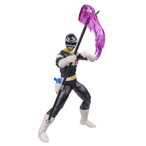 Power Rangers Lightning E5906AS09 6" Space Black Ranger