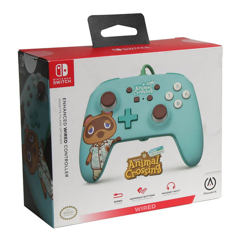Nintendo Switch Powera Wired Controller - Tom Nook