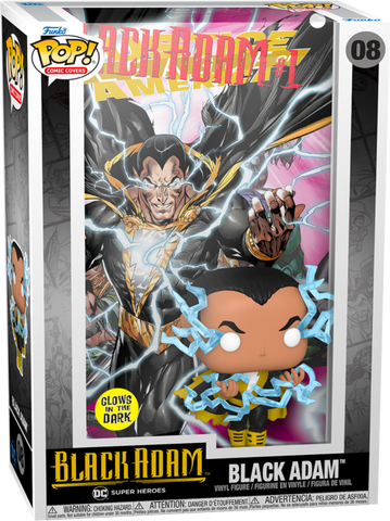 Funko POP! (08) Black Adam Comic Cover Glows In The Dark