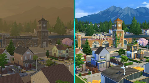 PS4 The Sims 4 + Eco Lifestyle Bundle (US)
