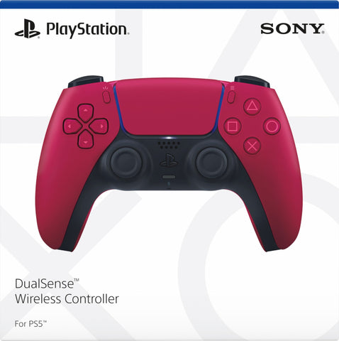 PS5 Dual Sense Controller - Cosmic Red