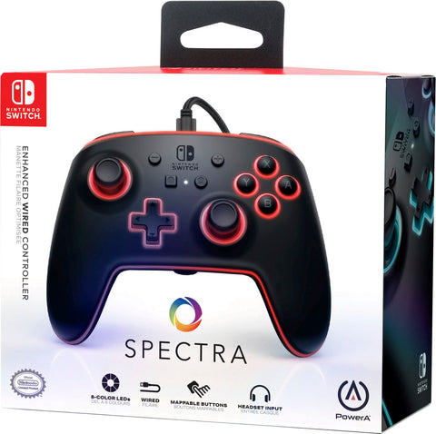 Nintendo Switch PowerA Enhanced Spectra Wired Controller