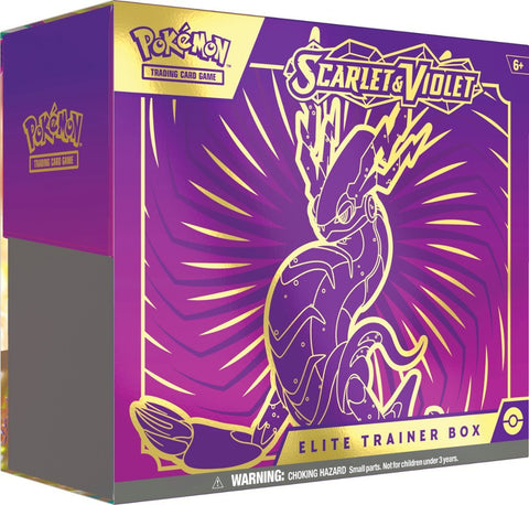 Pokemon SV1 Scarlet & Violet Miraidon Elite Trainer Box