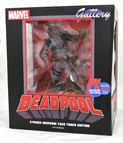 Marvel X-Force Taco Truck Deadpool Statue SDCC 19