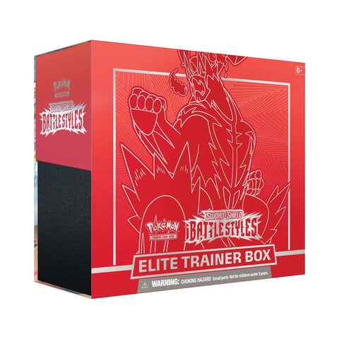 Pokemon SS5 Battle Styles Red Elite Trainer Box