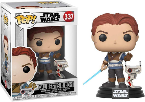 Funko POP! (337) Star Wars Jedi Fallen Order Cal Kestis BD-1