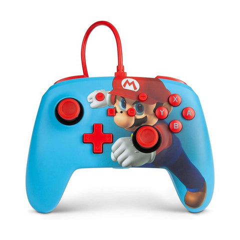 Nintendo Switch PowerA Enhanced Mario Punch Wired Controller