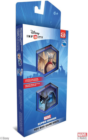 Disney INFINITY: Marvel Super Heroes (2.0 Edition) Toy Box Game Discs