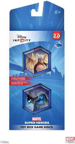 Disney INFINITY: Marvel Super Heroes (2.0 Edition) Toy Box Game Discs