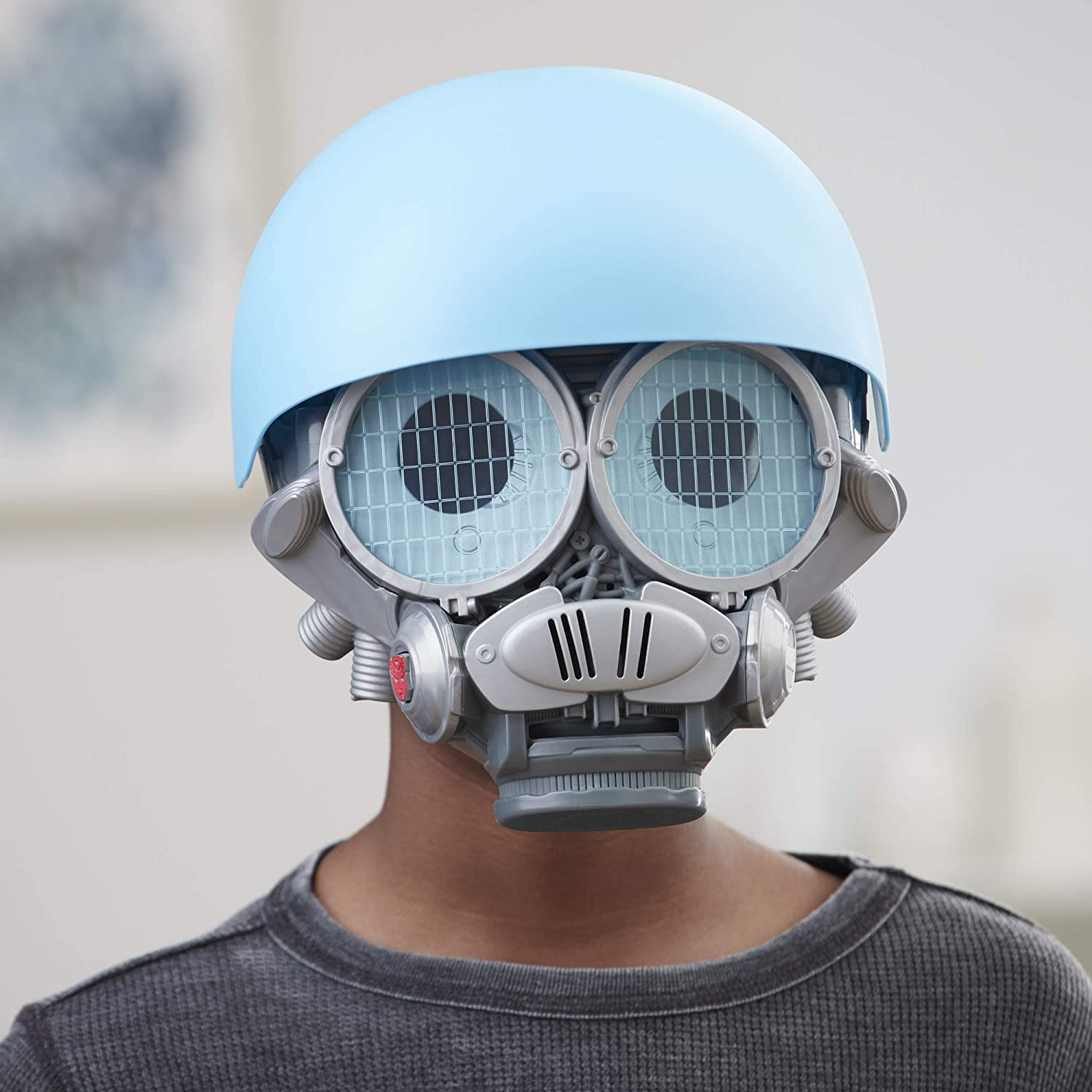 Automatic Transformer Mask Transformers Autobot Sqweeks Voice Changer Mask | PLAYe
