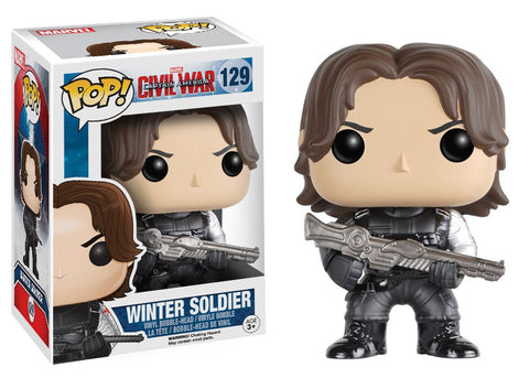 POP Marvel Captain America 3 Civil War: #129 Winter Soldier