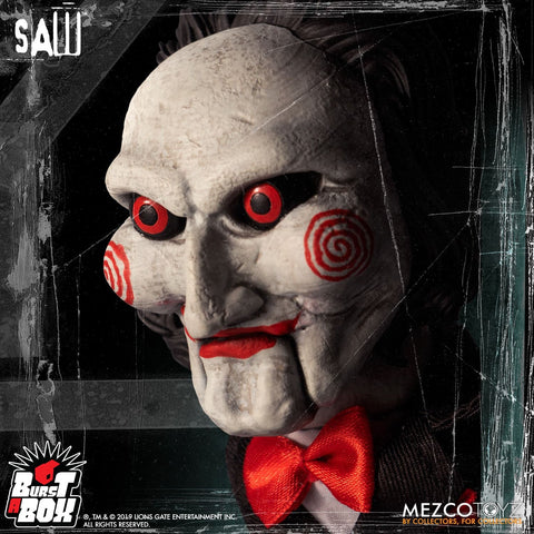 Mezco Toyz Burst A Box Saw Billy