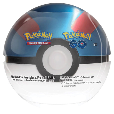 Pokemon SS10.5 Poke Ball Tin - Blue/Red (210-85051)