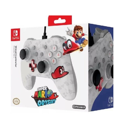 Nintendo Switch Powera Wired Controller - Mario Odyssey