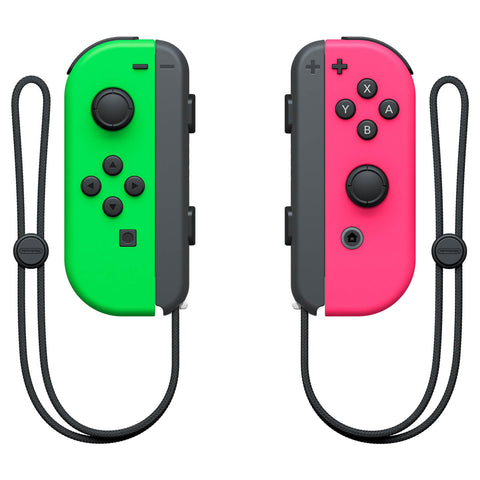 Nintendo Switch Joy-Con Controllers -Neon Green/Pink (Korea)