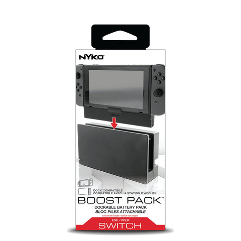 Nintendo Switch Nyko Boost Pack Dockable Battery Pack