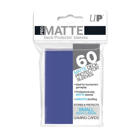 Ultra Pro 60 Matte Deck Protector Sleeves Blue