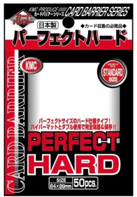 KMC Card Barrier Perfect Hard Sleeves 64MM x 89MM | PLAYe KMC Card Barrier Perfect Hard Sleeves 64MM x 89MM | PLAYe