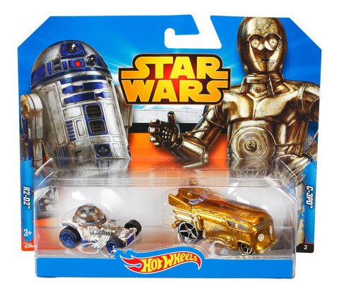 Star Wars Hot Wheels C-3PO and R2-D2