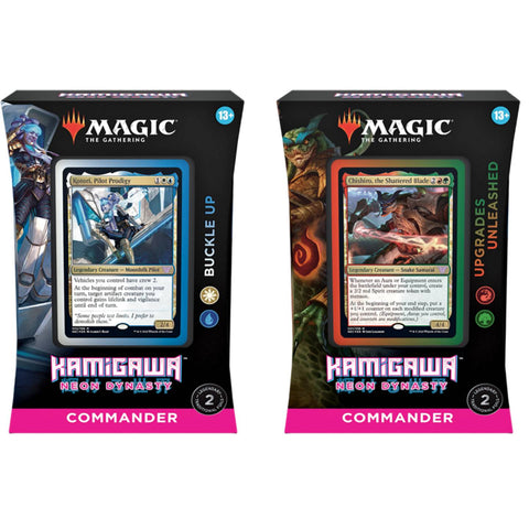 Magic The Gathering Kamigawa: Neon Dynasty Deck (Set of 2)