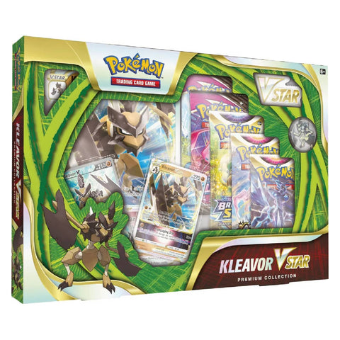 Pokemon TCG Kleavor V Star Premium Collection Box
