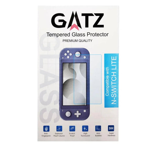 Nintendo Switch Lite GATZ Tempered Glass Protector Premium