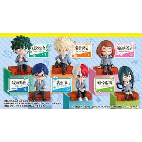 Re-Ment My Hero Academia Pittori Collection (Set of 6)