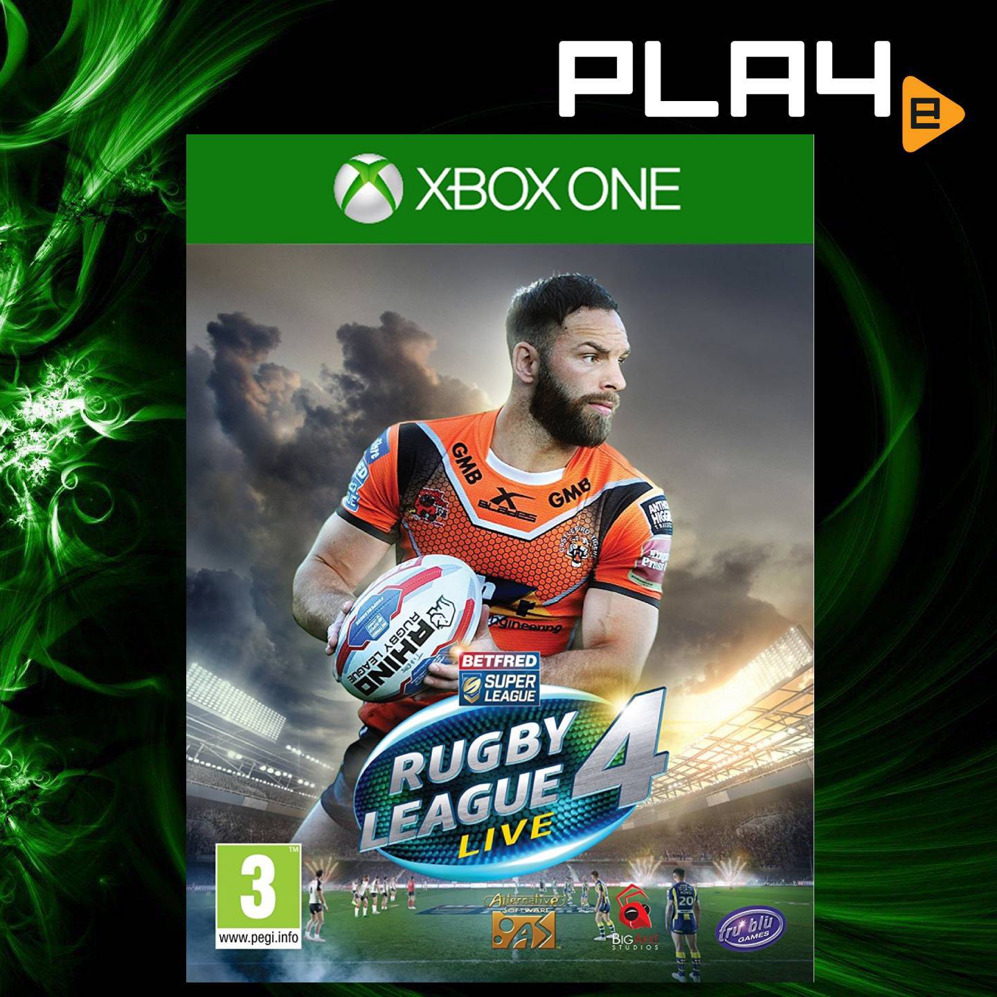 XBox One Rugby League Live 4 PLAYe