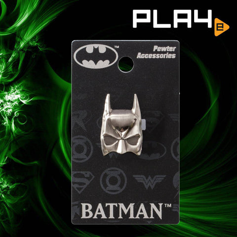 Batman Mask Pewter Pin