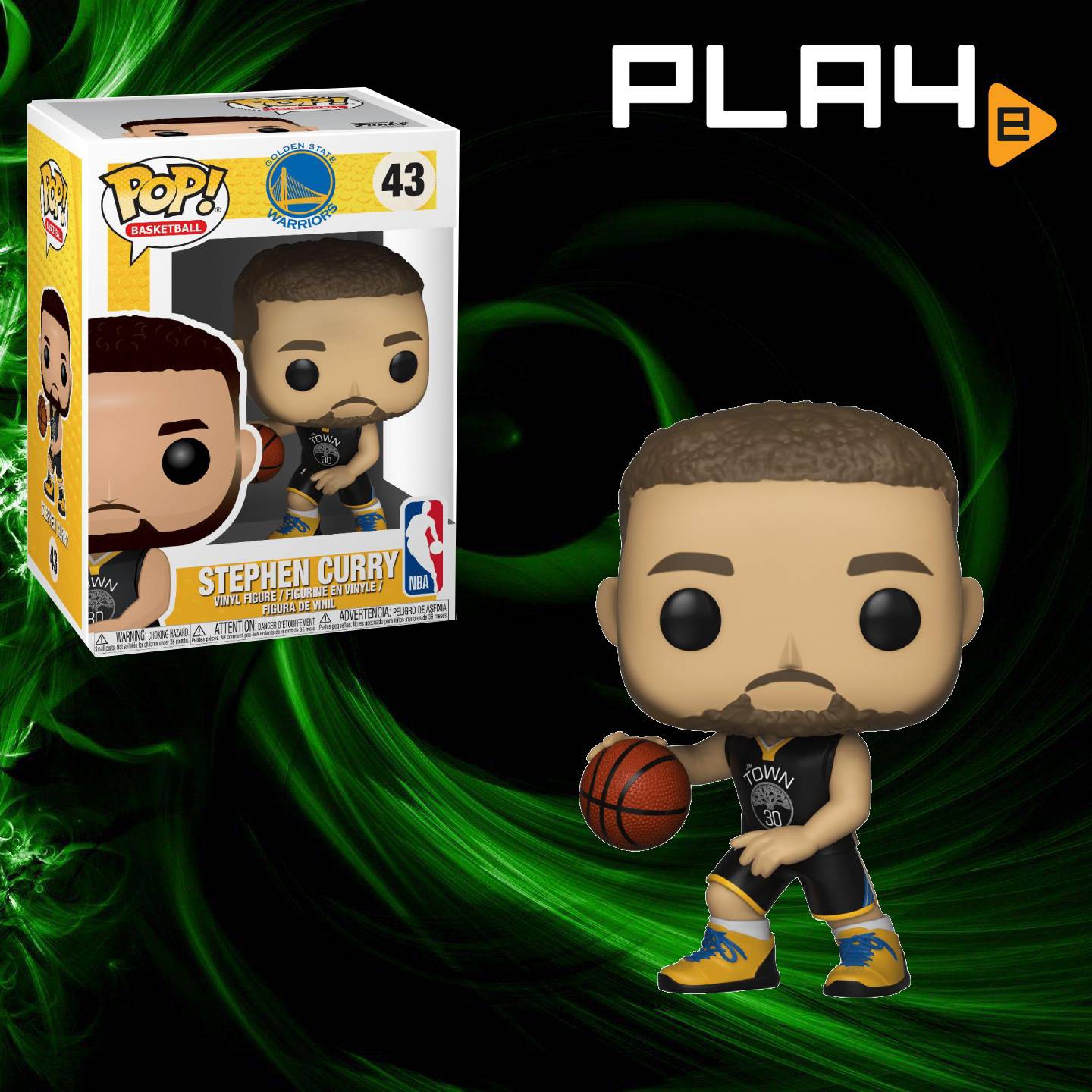 Funko Pop - NBA Basketball Golden State Warriors Stephen Curry