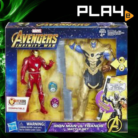 Marvel  Infinity War Iron Man Thanos Battle Set