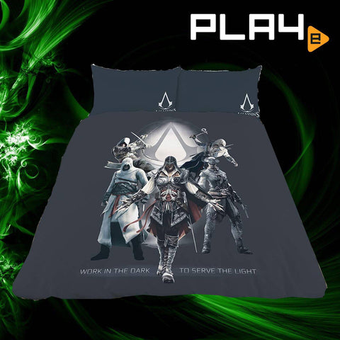 Assassin's Creed Serve Light Double Duvet and Pillow