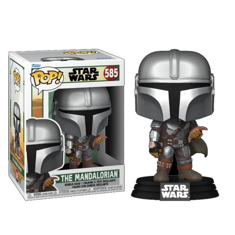 Funko POP! (585) Star Wars The Mandalorian with Pouch