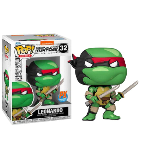 Funko Pop! (32) Teenage Mutant Ninja Turtles Leonardo Preview Exclusive