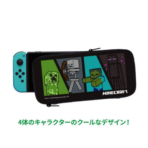 Nintendo Switch Max Games Minecraft Smart EVA Pouch